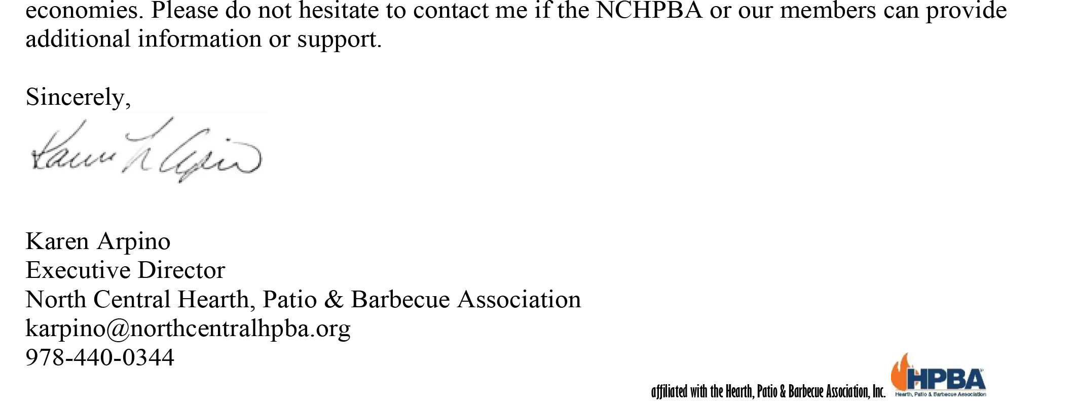 NCHPBA Submits Testimony in Support of Energy Choice Legislation in MN!